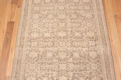 Nazmiyal Collection Antique Persian Tabriz Runner Rug 3 ft 3 in x 14 ft 5 in