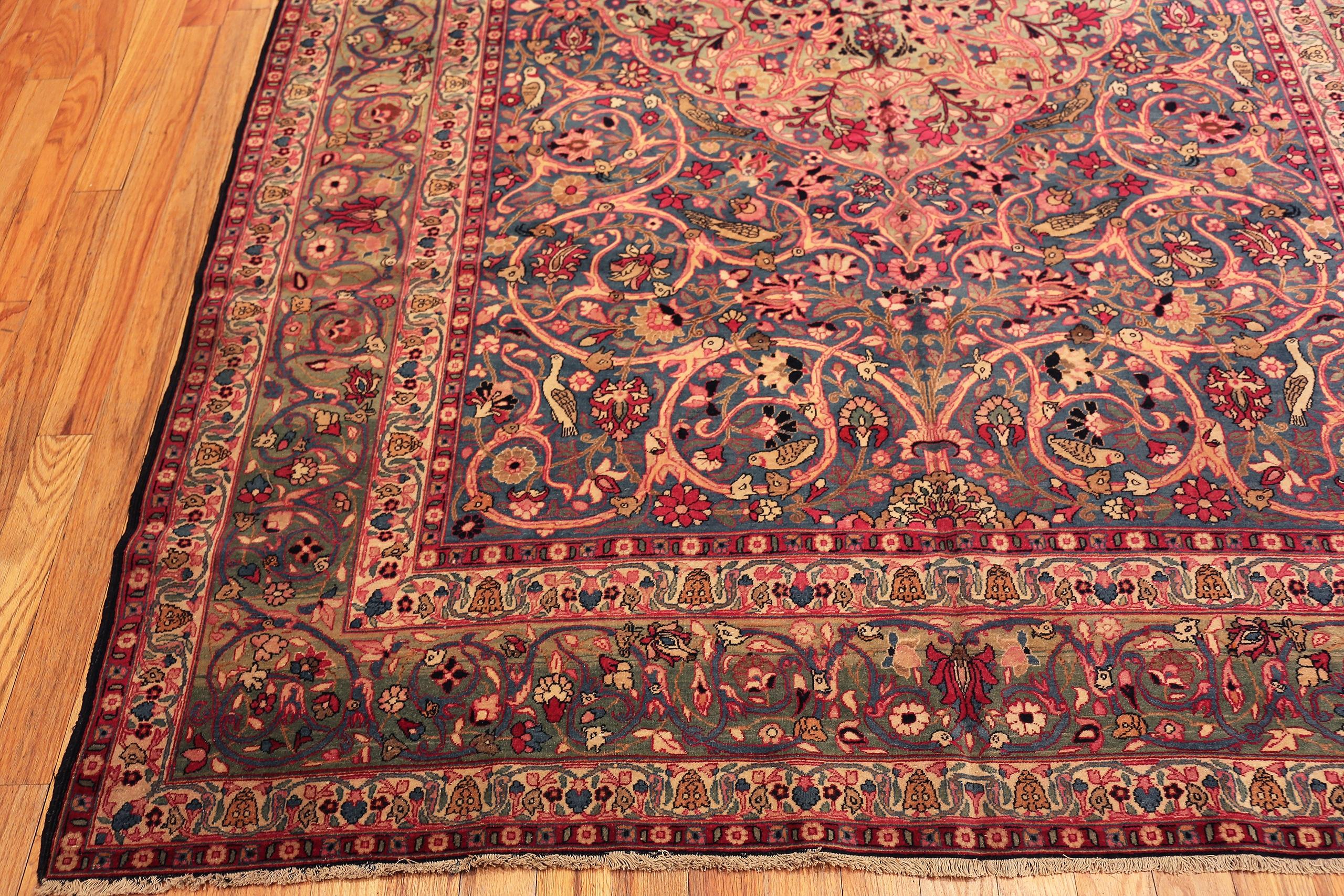 XX secolo Tappeto Nazmiyal Collection Antique Persian Tehran 7 ft 2 in x 9 ft 9 in in vendita