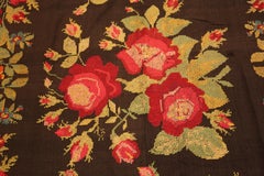 Antico Rug & Kilim rumeno di Bessarabia. 5 ft 9 in x 8 ft 7in