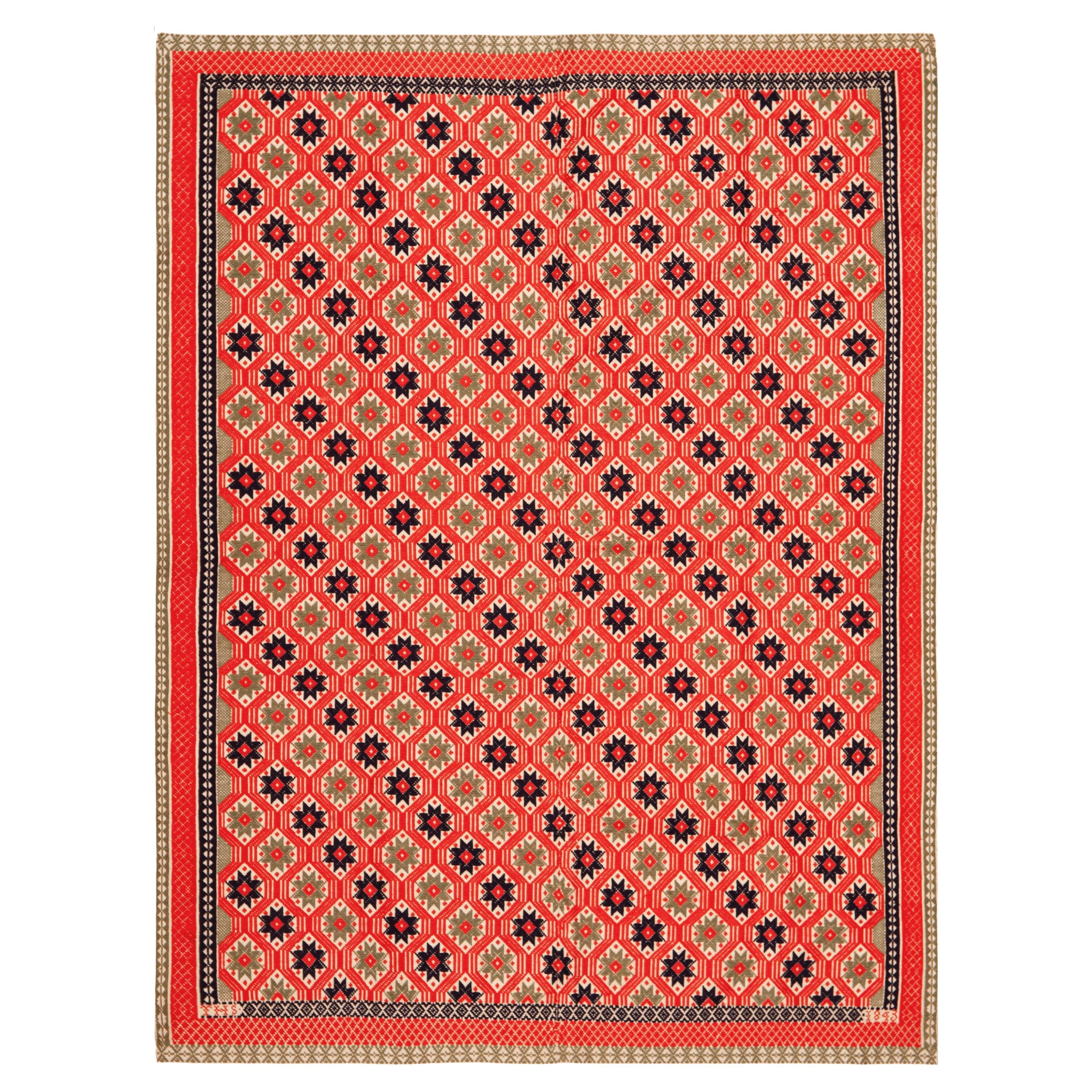 Collection Nazmiyal Collection Antique Scandinavian Textile 4 ft 5 in x 6 ft