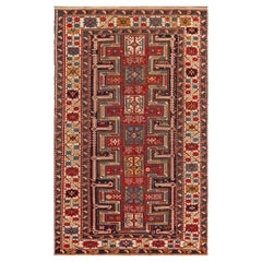 Collection Nazmiyal Collection Antique Shirvan Tapis du Caucase 4 ft x 6 ft 5 in