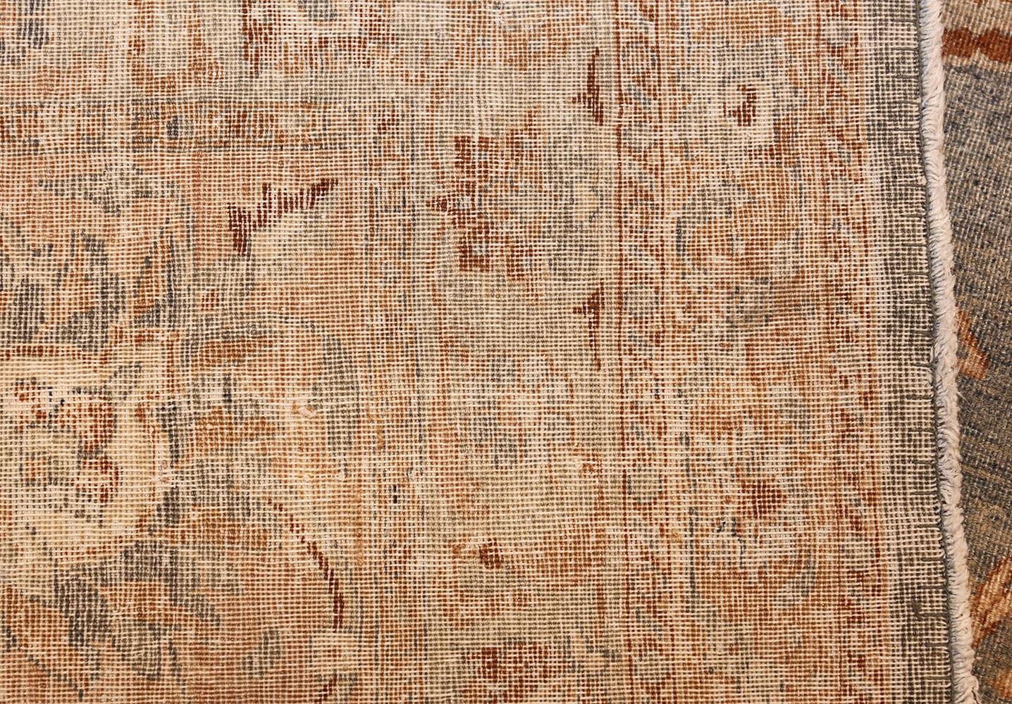 Antiker Himmelblauer persischer Kerman-Teppich. 10 ft 9 in x 20 ft im Angebot 1