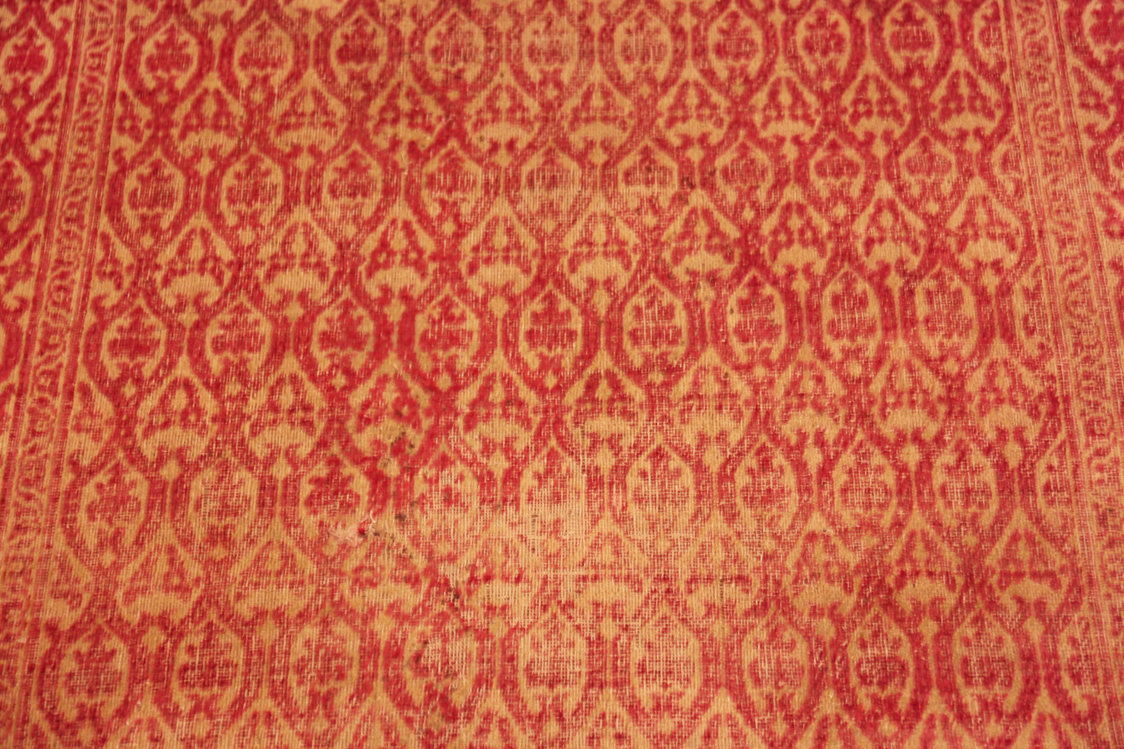 Antiker Alpujarra Teppich des 18. Jahrhunderts, Herkunftsland: Spanien, Circa-Datum: 18. Jahrhundert