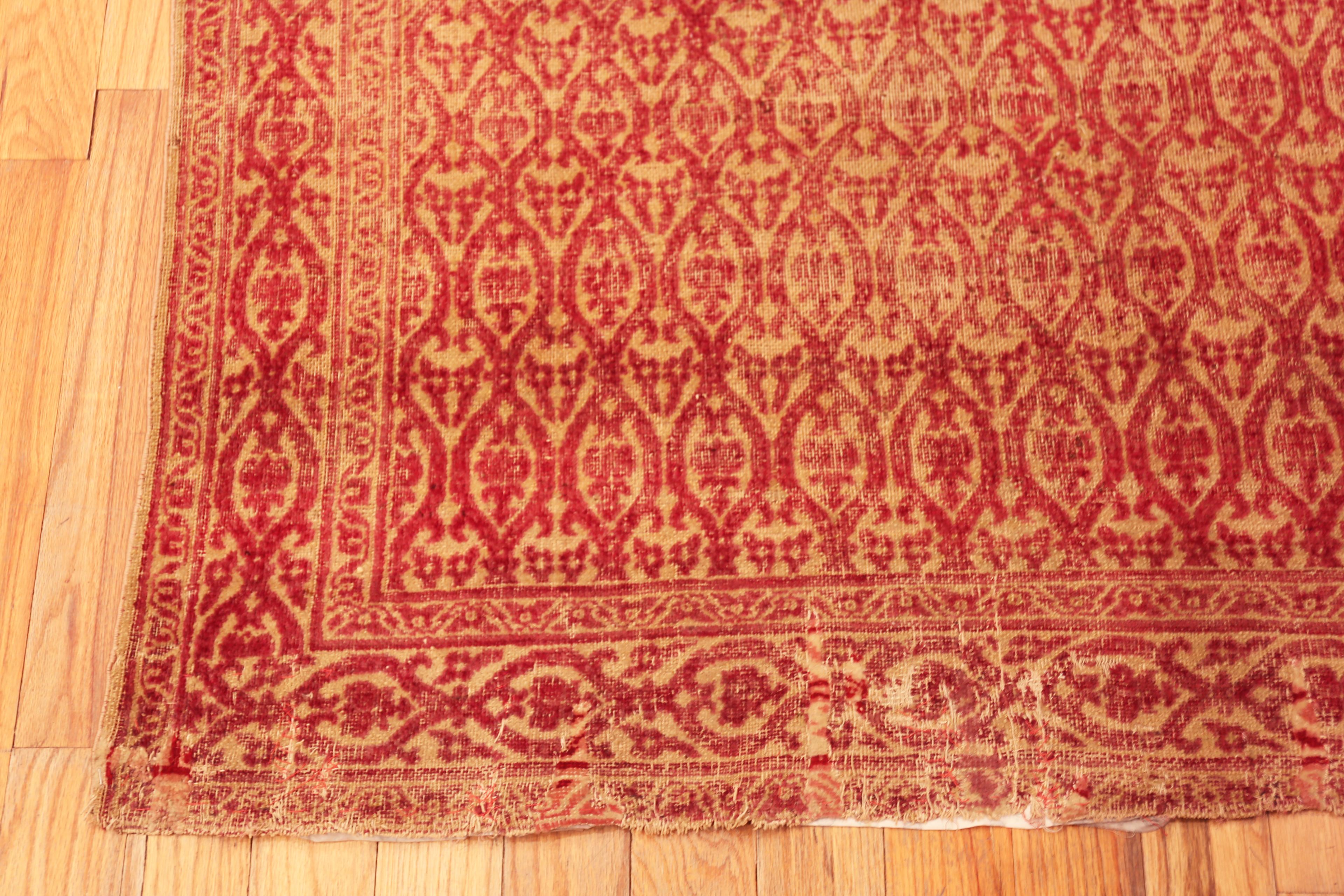 Nazmiyal Collection Antiker spanischer Alpujarra-Teppich (18. Jahrhundert und früher) im Angebot