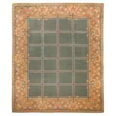 Nazmiyal Collection Antique Spanish Savonnerie Carpet. Size: 15 ft 6 in x 19 ft