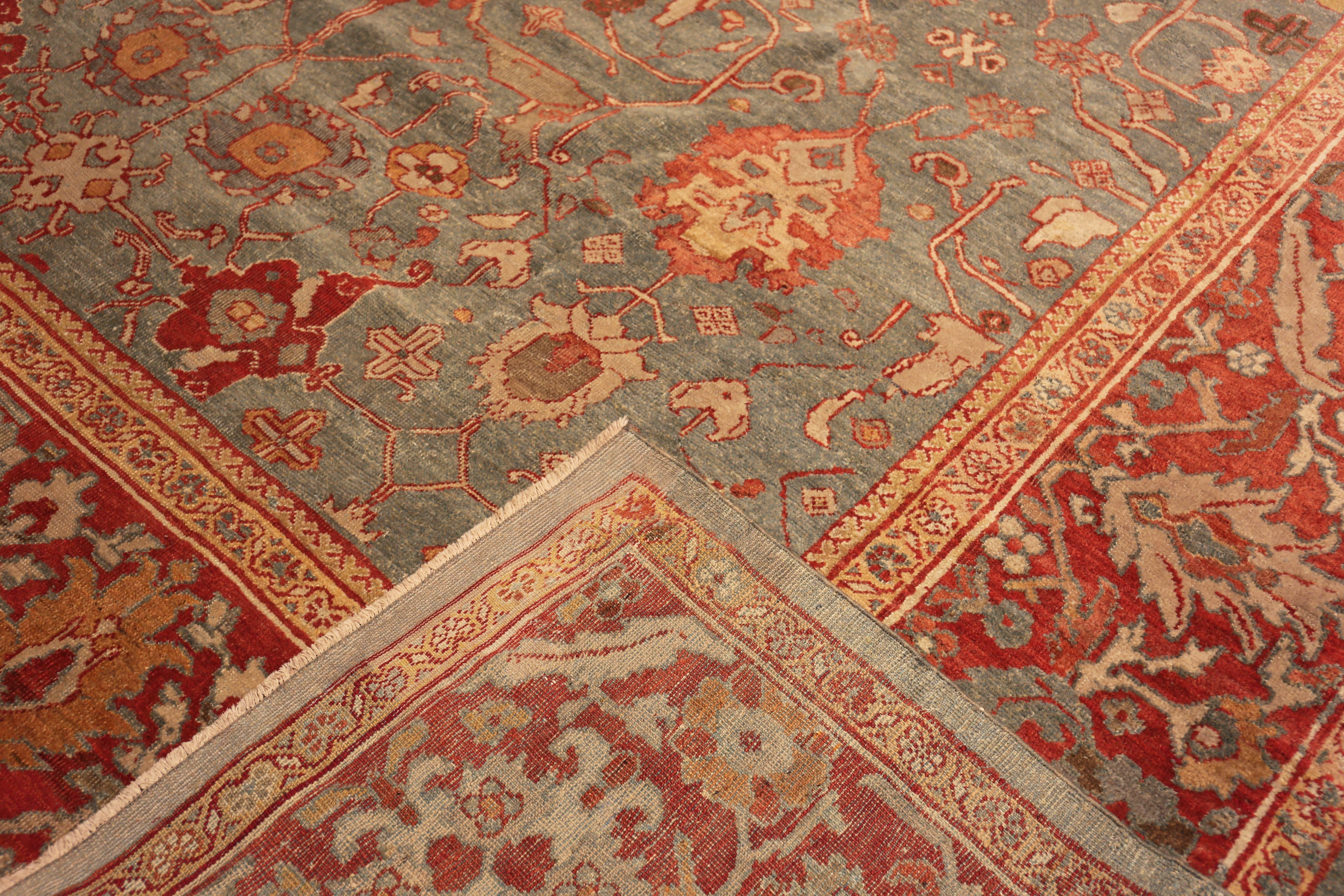 Tappeto persiano antico Sultanabad Rugs, Paese d'origine: Persia, Data approssimativa: 1900