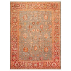 Nazmiyal Collection Antique Sultanabad Rugs Persiano 10 ft 8 in x 14 ft 4 in