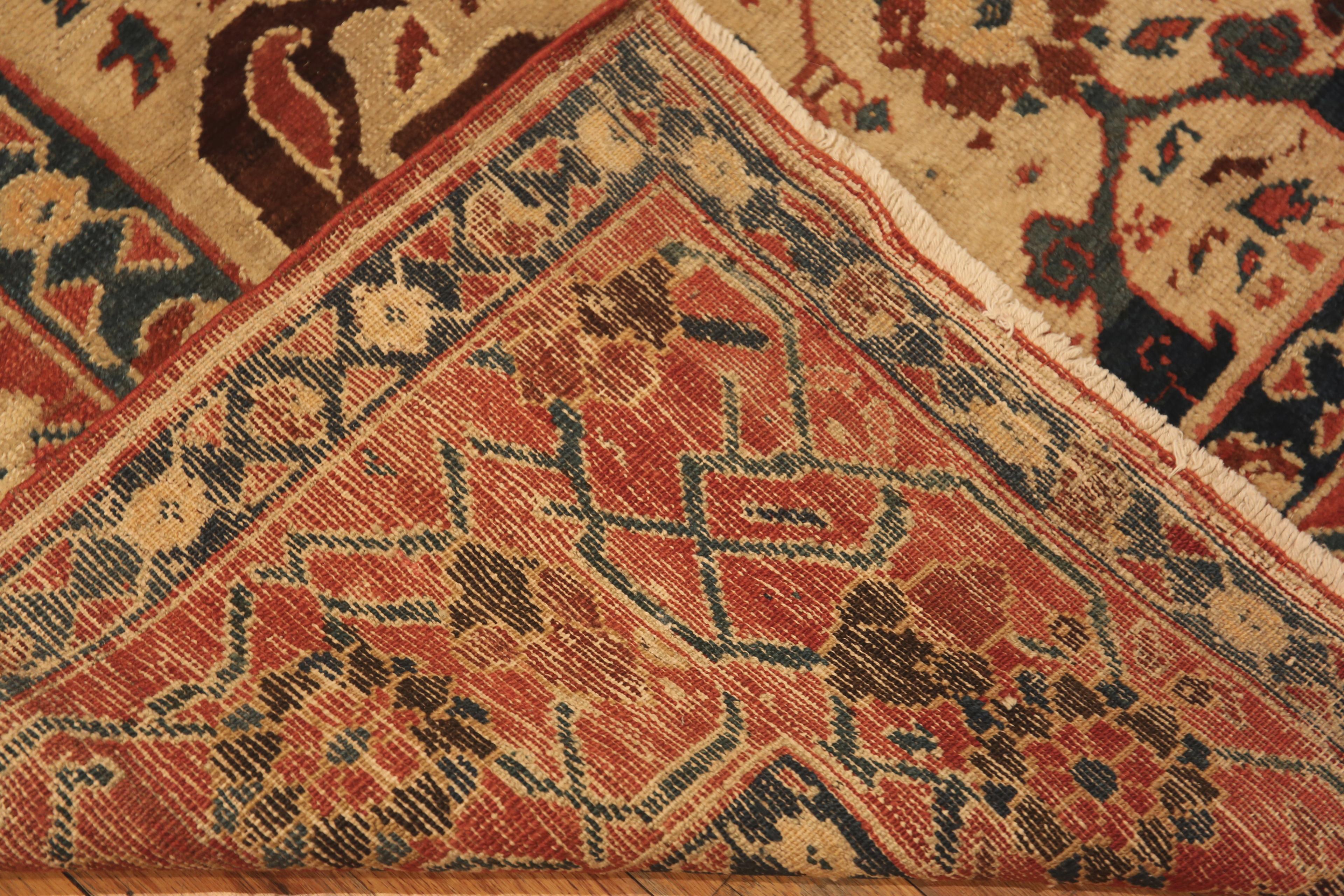 Antiker persischer Stammeskunst-Teppich in Bakshaish-Optik. 8 ft 8 in x 11 ft 3 in (Wolle) im Angebot