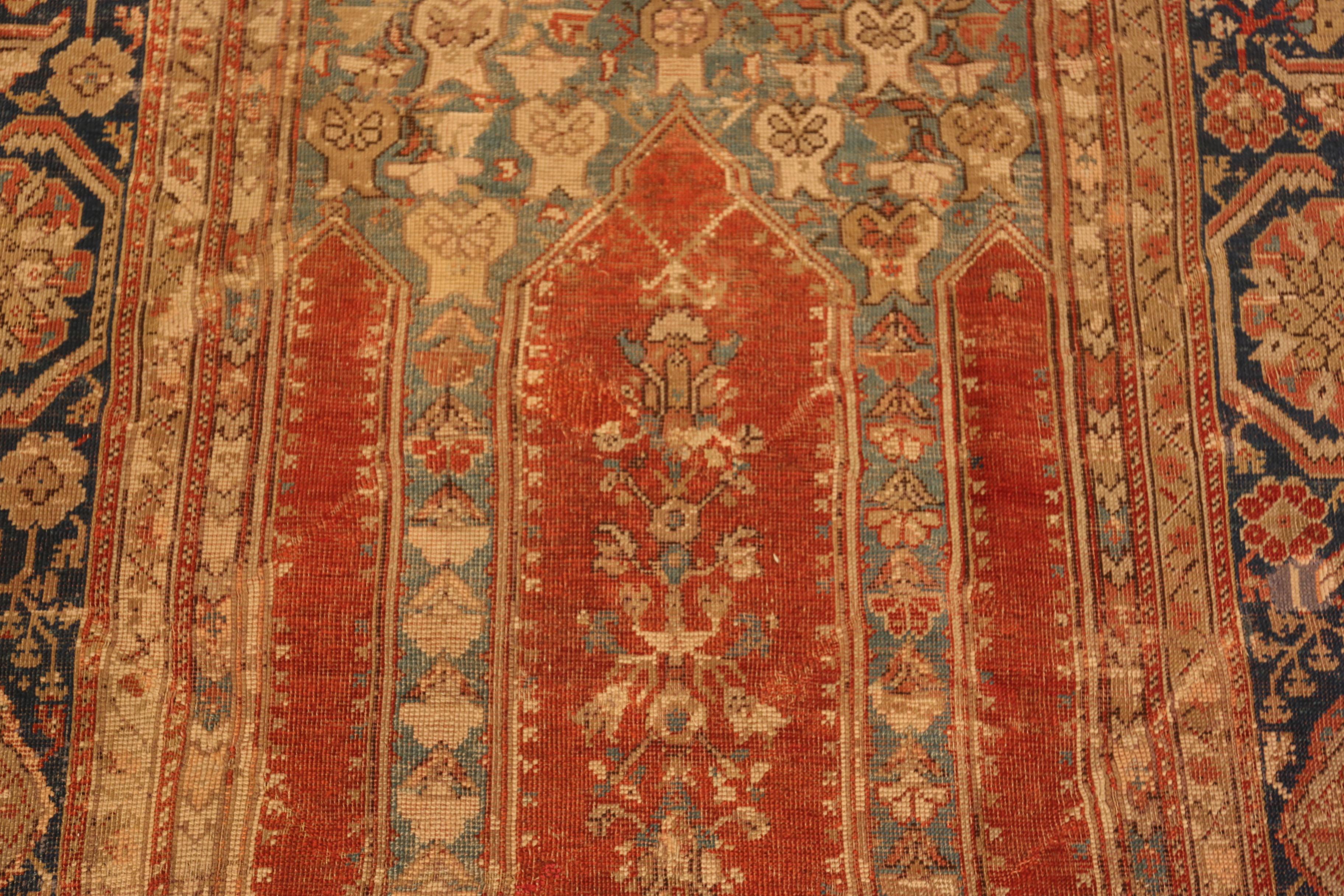 Erstaunliche antike türkische Seventeenth Century Ladik Gebetsteppich, Herkunftsland: Türkei, CIRCA Datum: 17. Jahrhundert