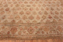 Nazmiyal Collection Antique Turkish Oushak Angora Rug 11 ft 3 in x 12 ft