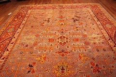 Collection Nazmiyal Collection Antique Turque Oushak Tapis 11 ft 9 in x 14 ft 7 in