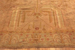 Antique Turkish Oushak Rug. 12 ft 9 in x 15 ft 10 in