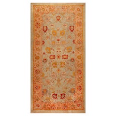 Nazmiyal Collection Antique Turkish Oushak Rug 13 ft 2 in x 25 ft 3 in