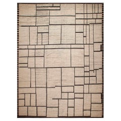 Collection Nazmiyal Design géométrique artistique Tapis moderne 14'4" x 18'9"