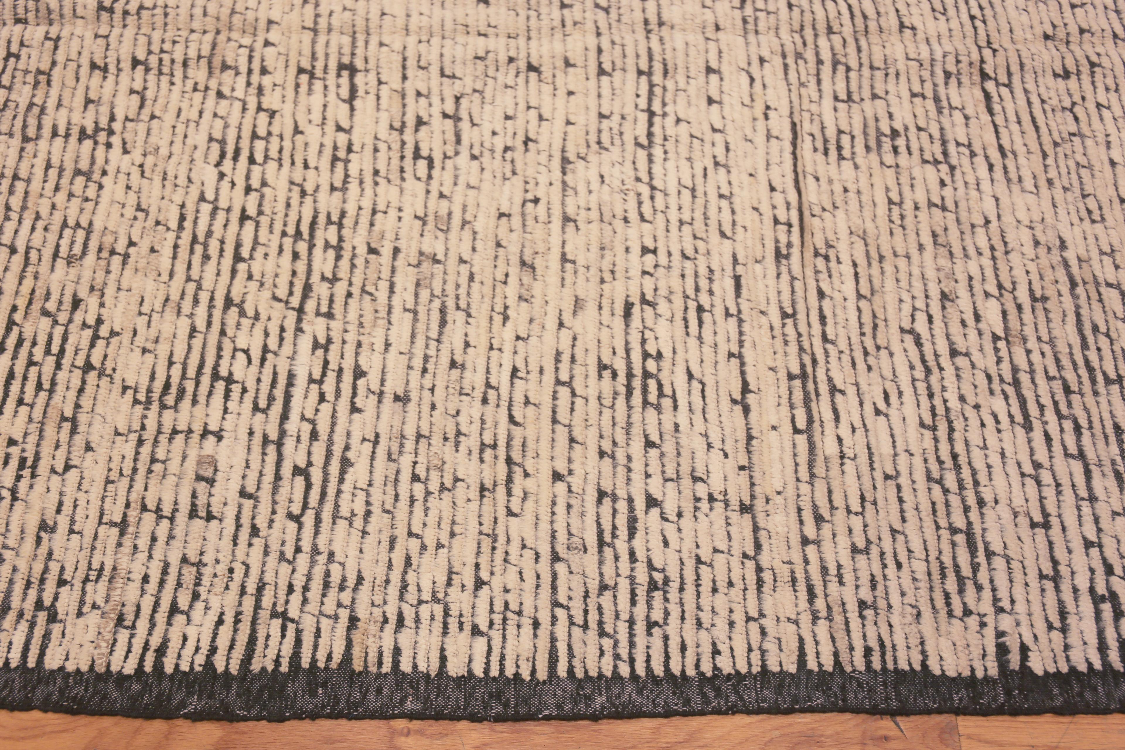 Noué à la main Nazmiyal Collection Artistics Speckled Pattern Modernity Room Size Rug 8'6