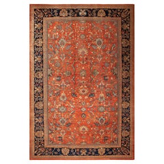 Nazmiyal Collection Asombrosa Alfombra Persa Antigua Sultanabad Grande