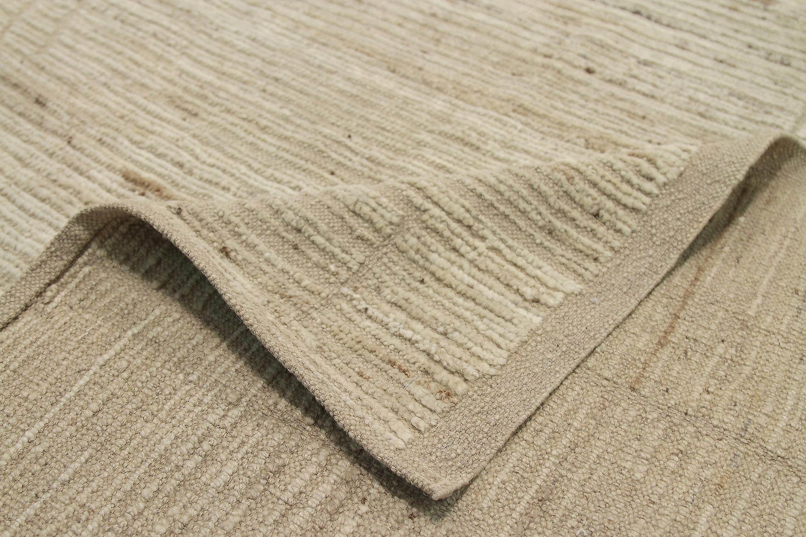 Gorgeous Beige Geometric Modern Distressed Rug, Country of Origin: Afghanistan, Circa date: Modern. Size: 14 ft 2 in x 18 ft 7 in (4.31 m x 5.66m)

 