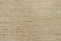 Nazmiyal Collection Beige Geometric Modern Distressed Rug. 14 ft 4 in x 19 ft
