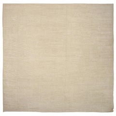 Nazmiyal Collection Beige Geometric Modern Distressed Rug. 15 ft 9 in x 16 ft