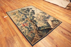Nazmiyal Collection Belgian Tapestry Verdure Garden Pavilion 5 ft 8 in x 7 in