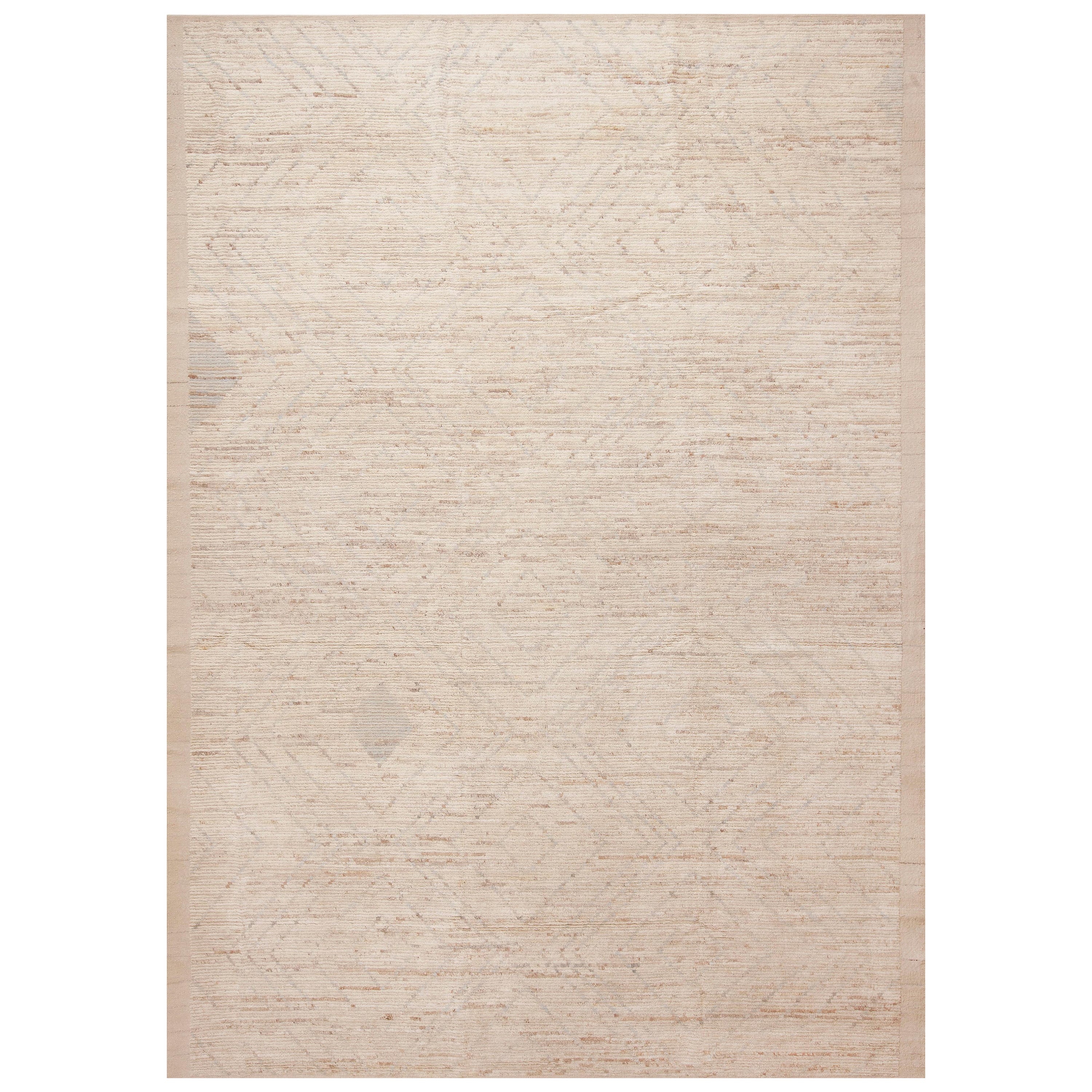 Collection Nazmiyal, marocaine Beni Ourain, tapis moderne de 10' x 13'9"