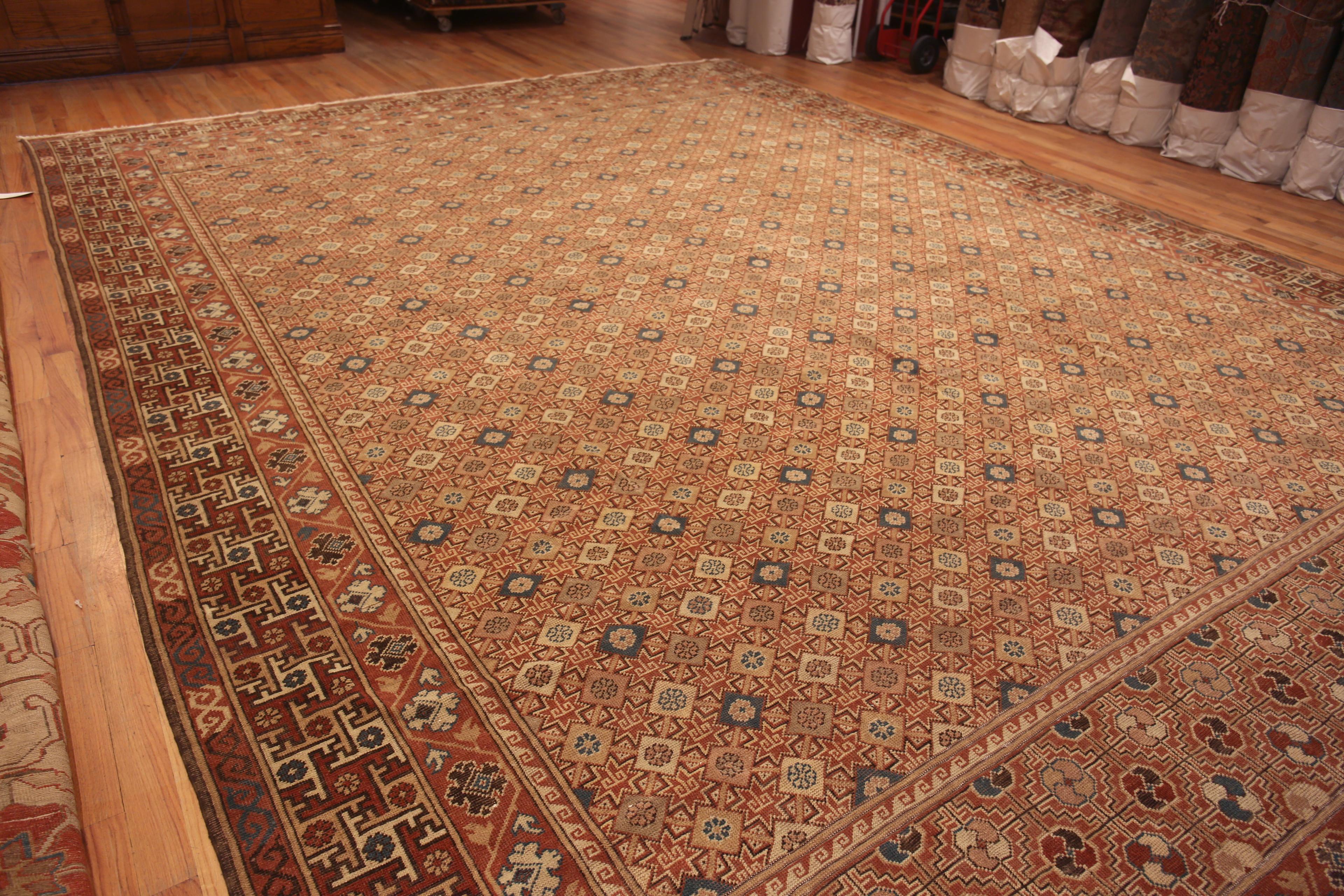 Bold Large Modern Khotan Style Indian Rug, country of origin: India, Circa date: Modern 