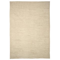 Nazmiyal Collection Caramel Color Modern Distressed Rug. 13 ft 4 in x 19 ft 4 in