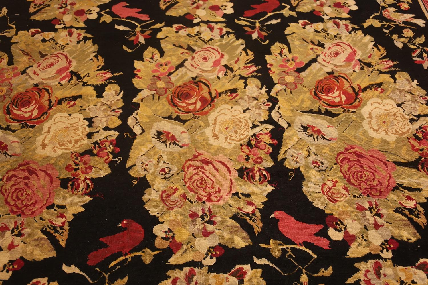 Tribal Nazmiyal Collection Caucasian Karabagh Rug 7 ft 10 in x 21 ft 1 in en vente