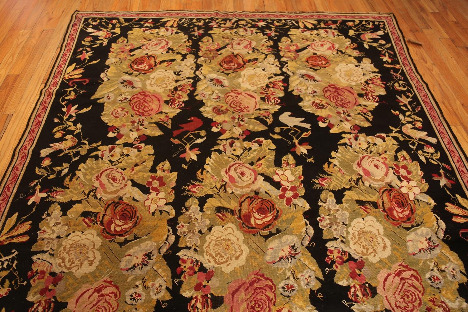 Nazmiyal Collection Caucasian Karabagh Rug 7 ft 10 in x 21 ft 1 in Bon état - En vente à New York, NY