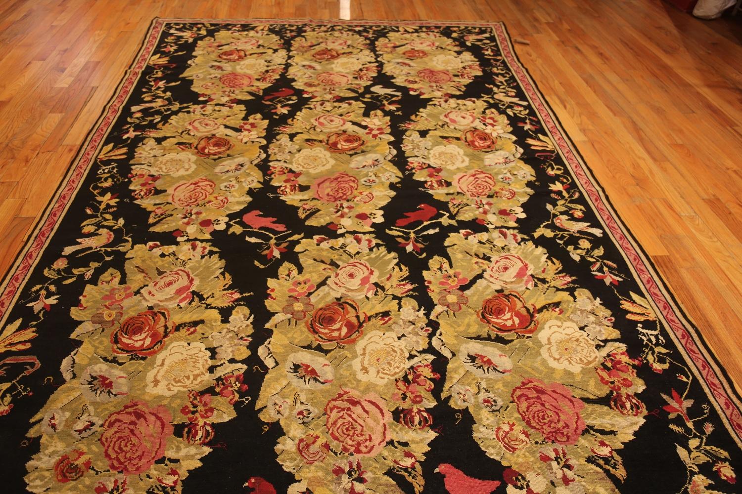 20ième siècle Nazmiyal Collection Caucasian Karabagh Rug 7 ft 10 in x 21 ft 1 in en vente