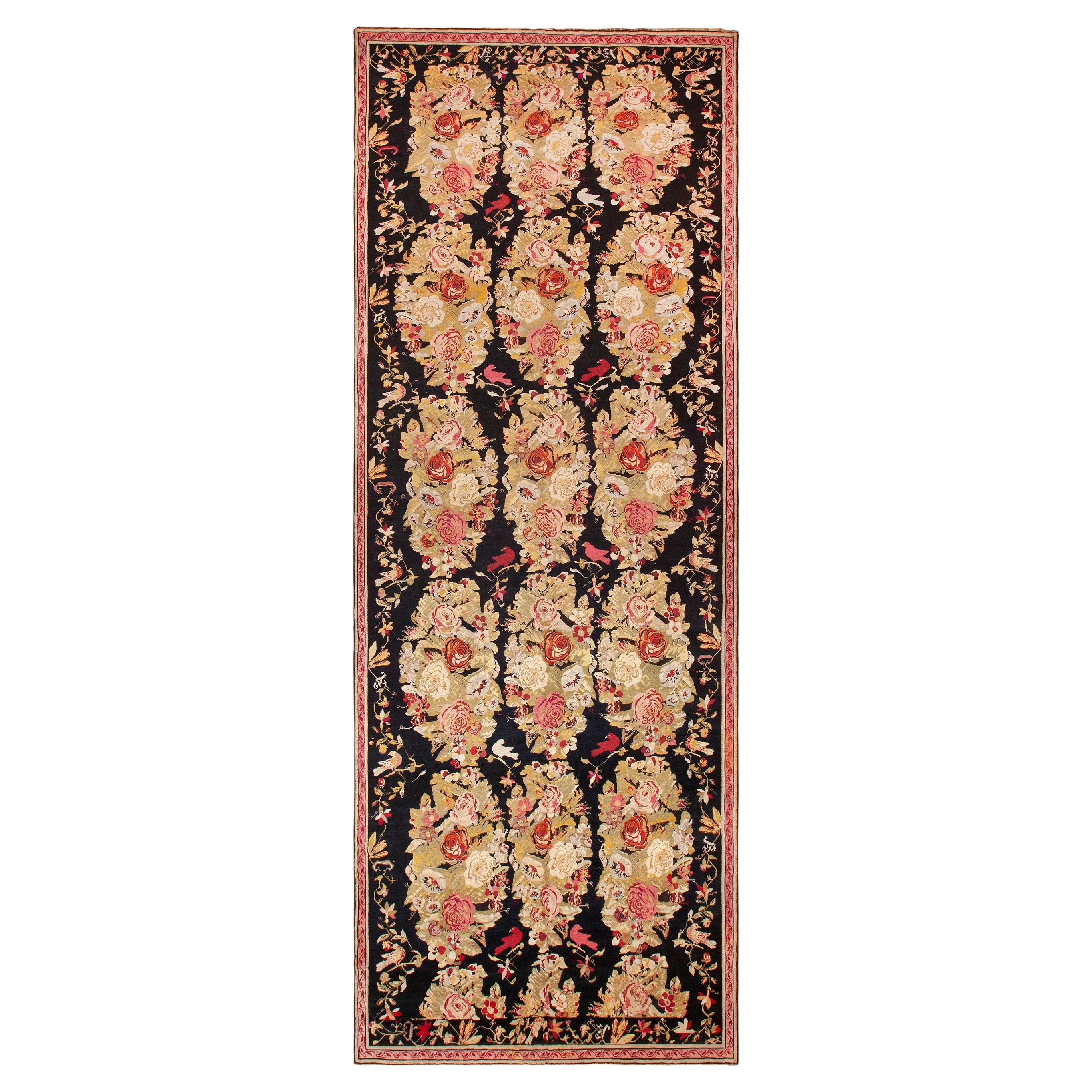Nazmiyal Collection Caucasian Karabagh Rug 7 ft 10 in x 21 ft 1 in en vente