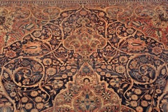 Nazmiyal Collection Central Medallion Mohtashem Kashan Rug 10 ft x 13 ft 8 in