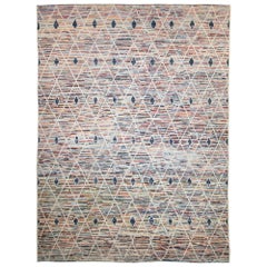 Nazmiyal Collection Colorful Berber Modern Moroccan Style. 10ft 2 in x 13ft 6 in