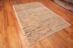 Nazmiyal Collection Colorful Confetti Hand-Knotted Wool Area Rug 6'4" X 9'3"