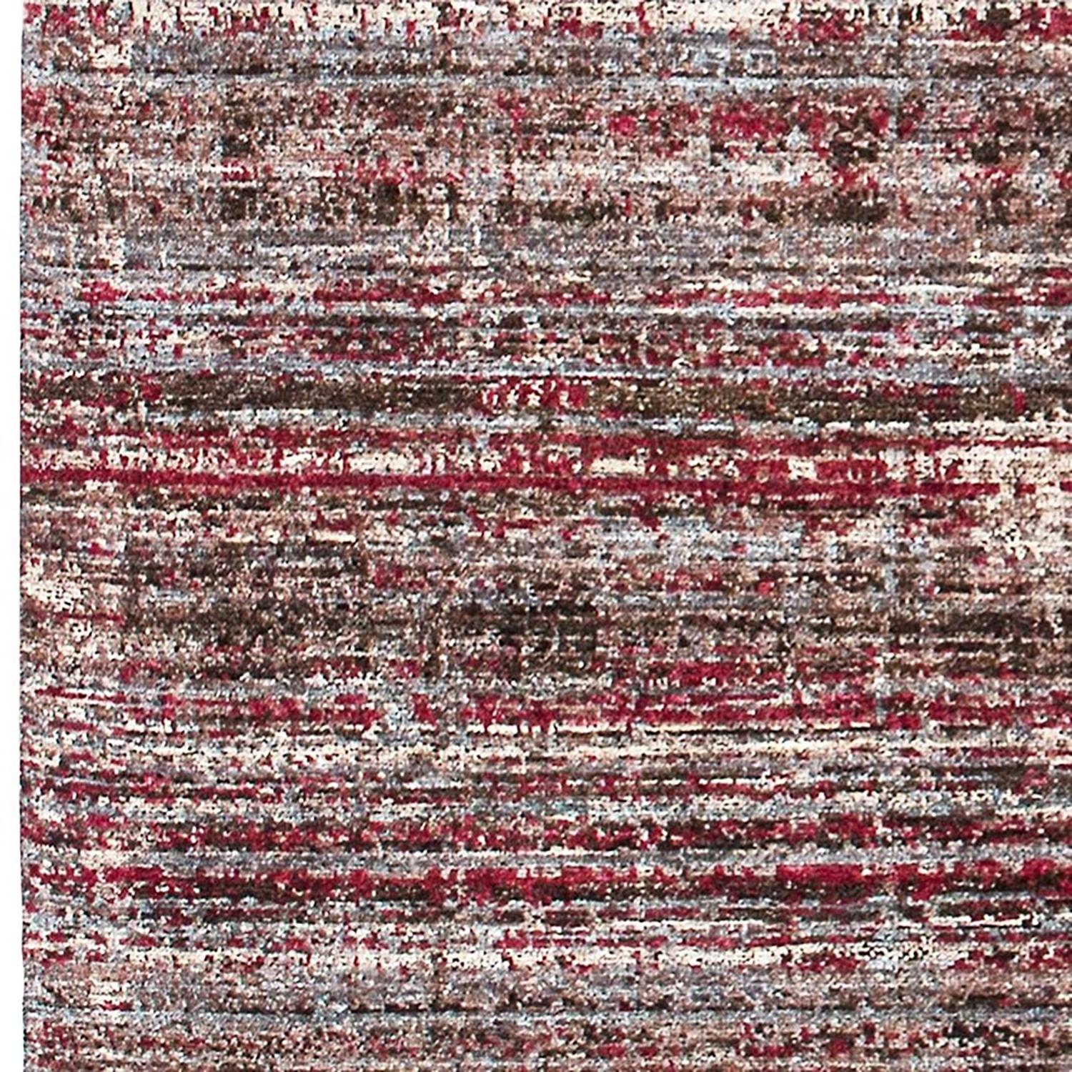Hand-Knotted Nazmiyal Collection Colorful Textured Modern Transitional Rug. 8 ft x 10 ft