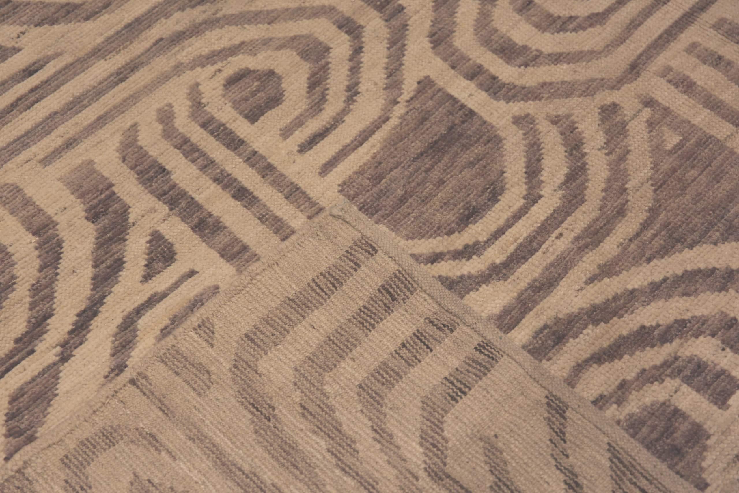Nazmiyal Collection Zeitgenössische Area Rug 11 ft x 13 ft 7 in im Zustand „Hervorragend“ im Angebot in New York, NY