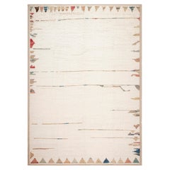 Nazmiyal Collection Contemporary Cream Geometric Rug 10 ft 2 in x 14 ft 4 in