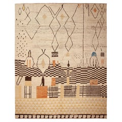 Nazmiyal Collection Contemporary Geometric Rug 12 ft 5 in x 15 ft 5 in