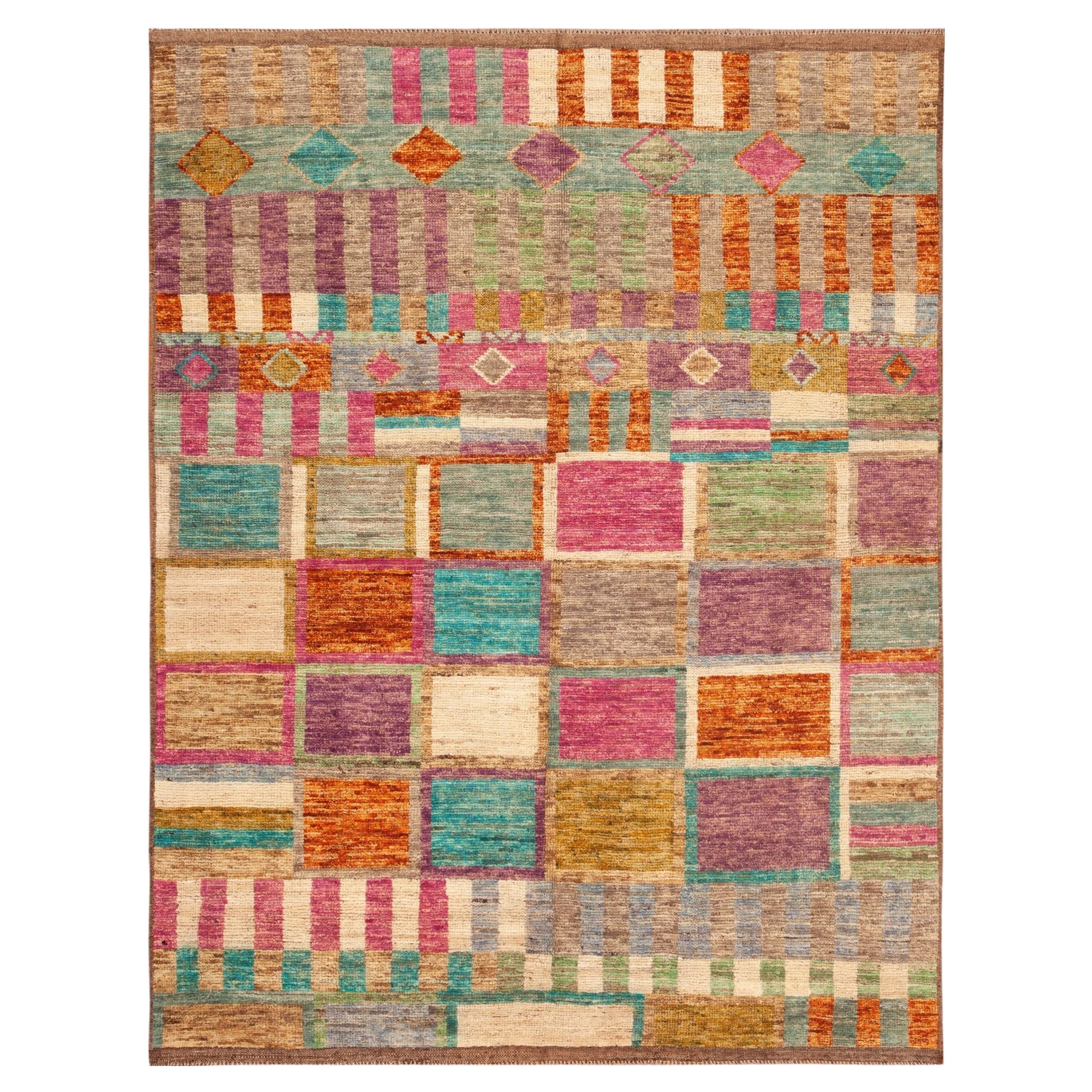 What is a semi antique rug?