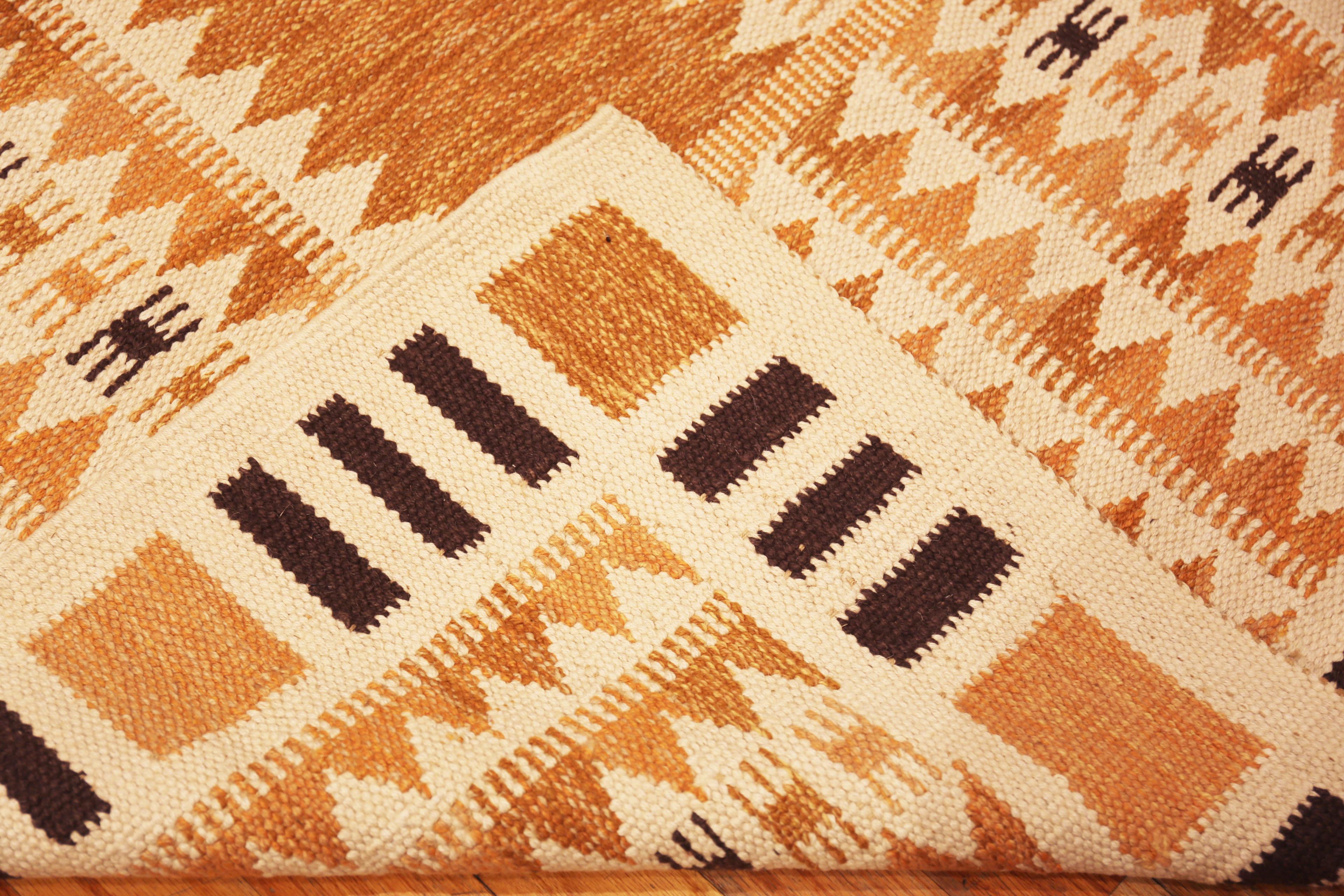 XXI secolo e contemporaneo Collection'S Contemporary Scandinavian Style Kilim 8 ft x 10 ft 2 in in vendita