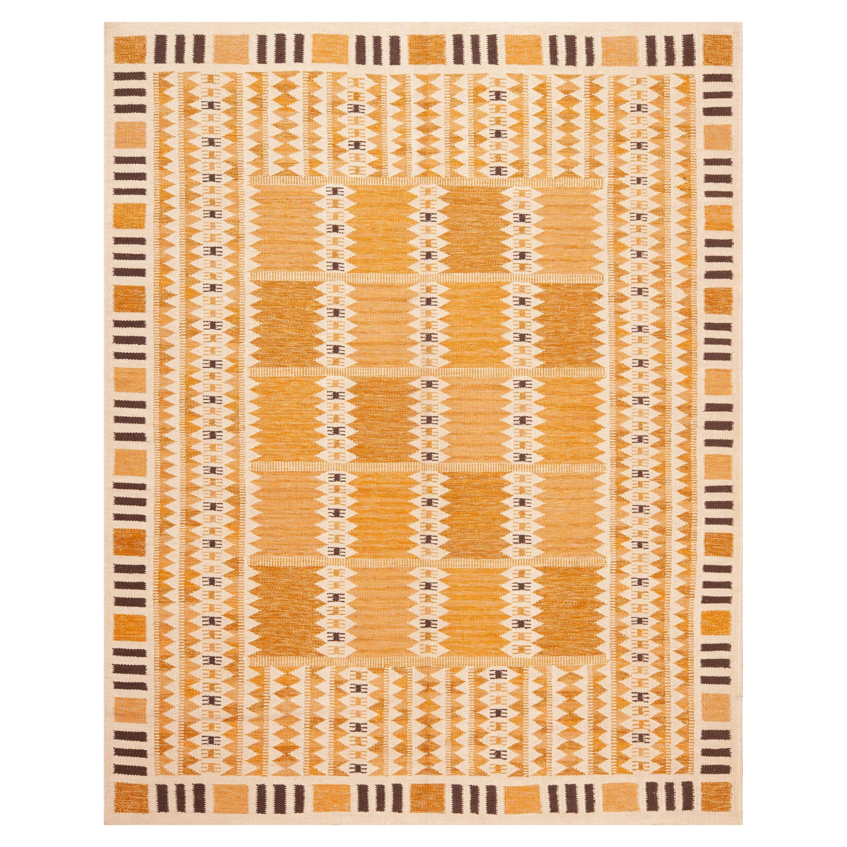 Nazmiyal Collection Contemporary Scandinavian Style Kilim 8 ft x 10 ft 2 in