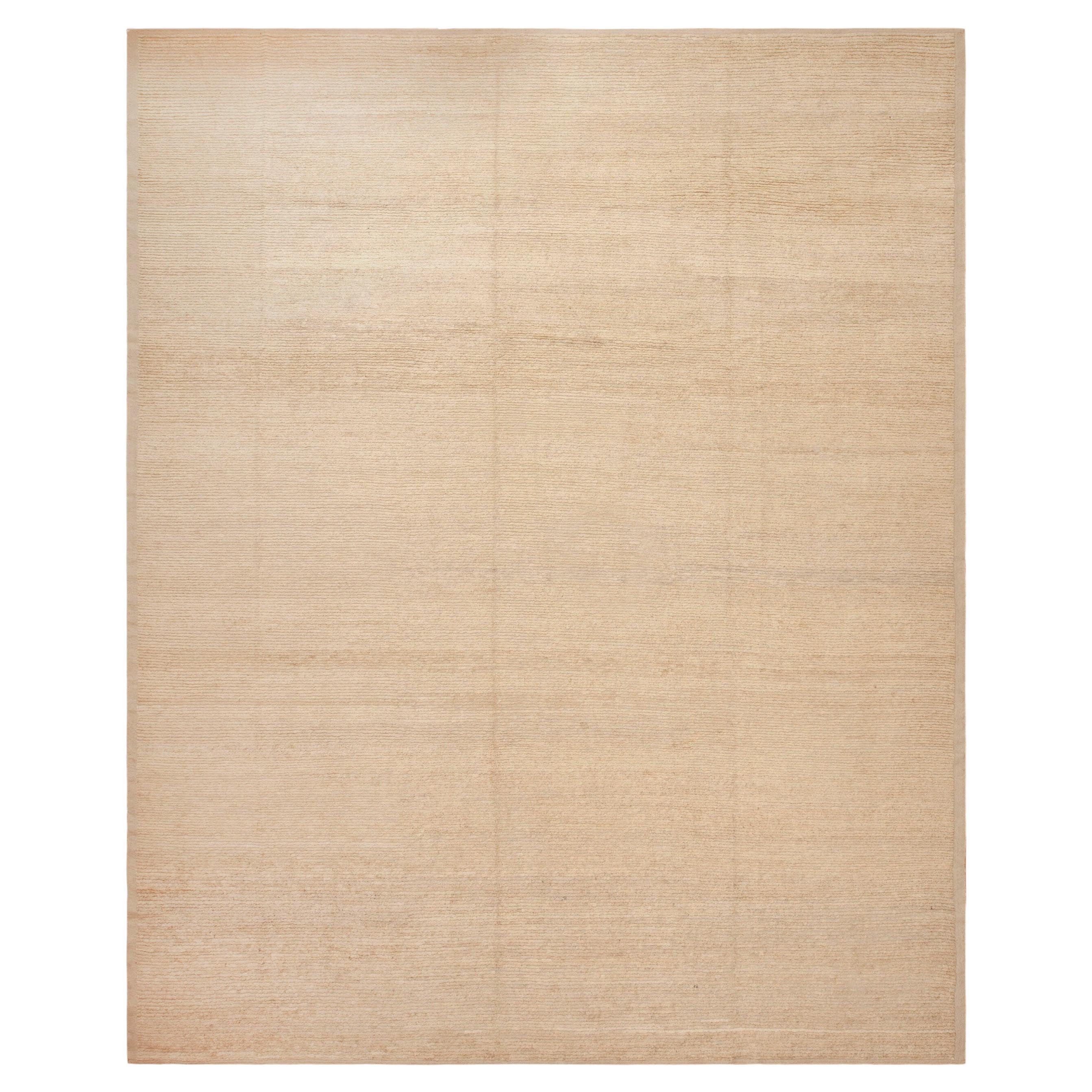 Nazmiyal Collection Zeitgenössische Seide Wolle Teppich 11 ft 11 in x 14 ft 11 in