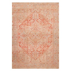Collection Nazmiyal, tapis persan ancien décoratif Heriz 10' x 13'2"