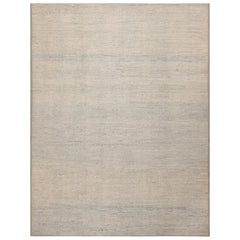 Tappeto decorativo contemporaneo fatto a mano Nazmiyal Collection. 9 ft 8 in x 12 ft 4 in
