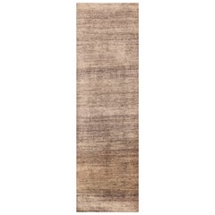 Nazmiyal Collection Decorative Modern Hallway Runner Abrash Rug 3' x 10'4"