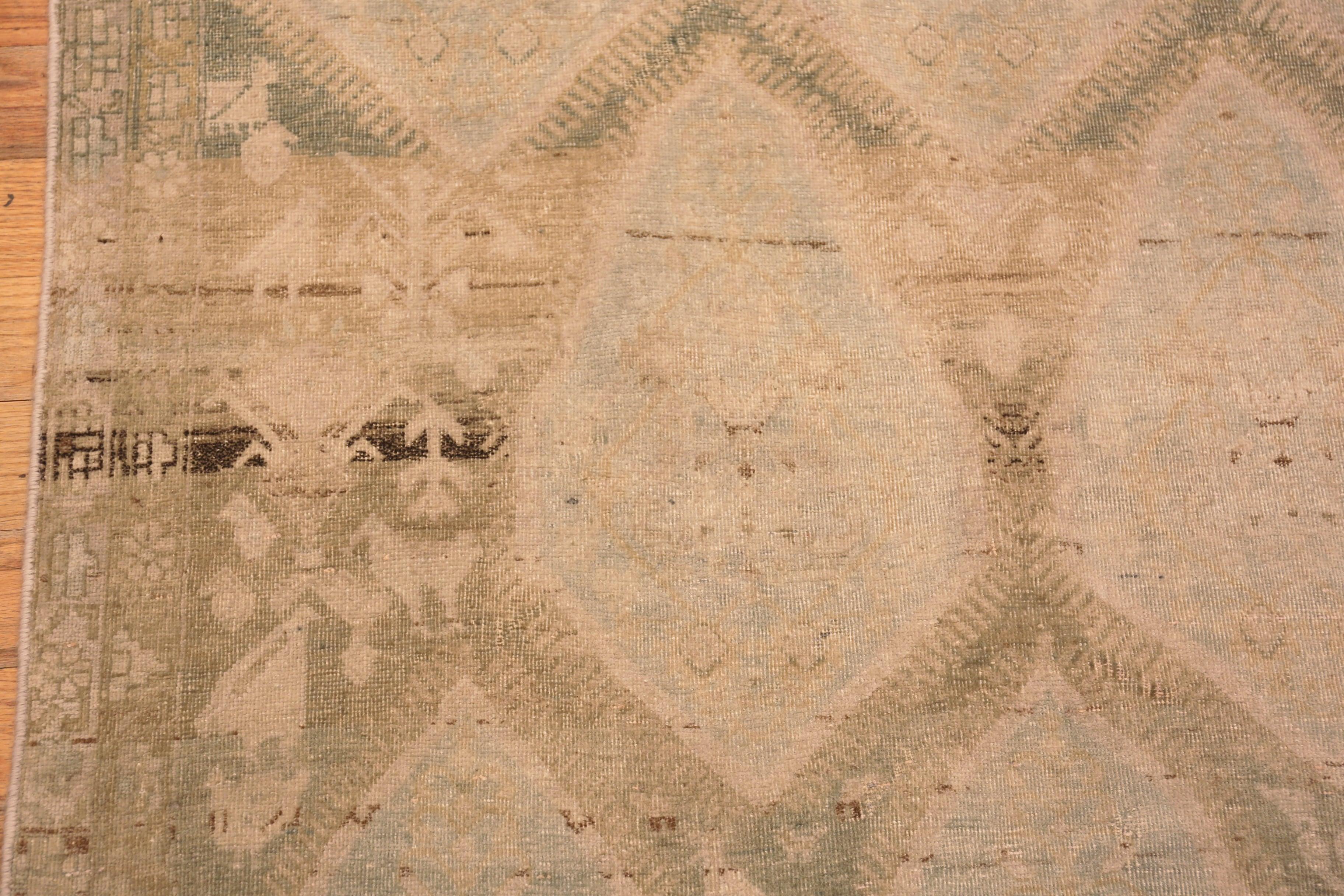 20th Century Nazmiyal Collection Decorative Open Field Antique Persian Tabriz Rug For Sale