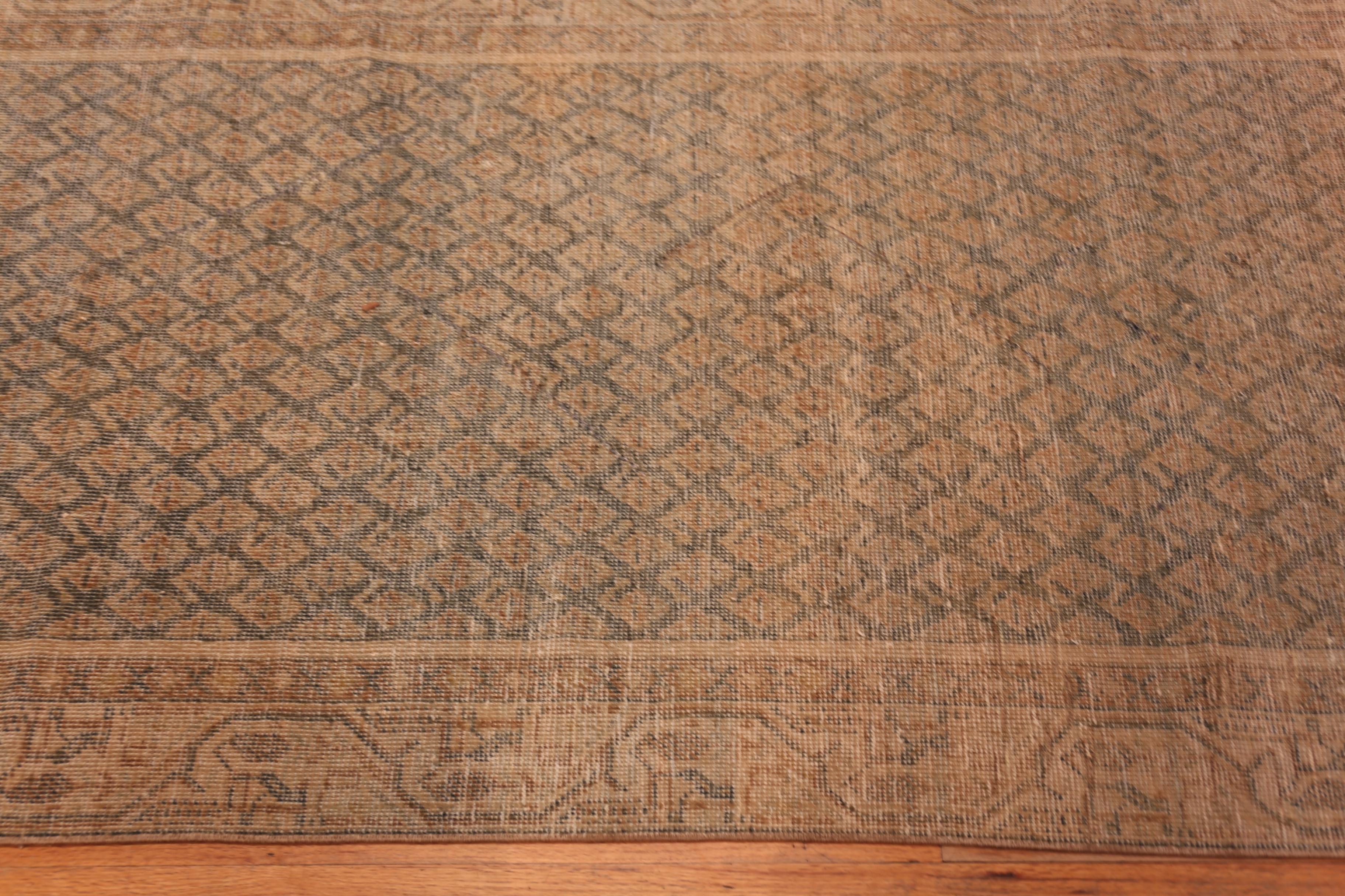 Nazmiyal Collection Diamond Antique Persian Malayer Läufer Teppich 3' 3
