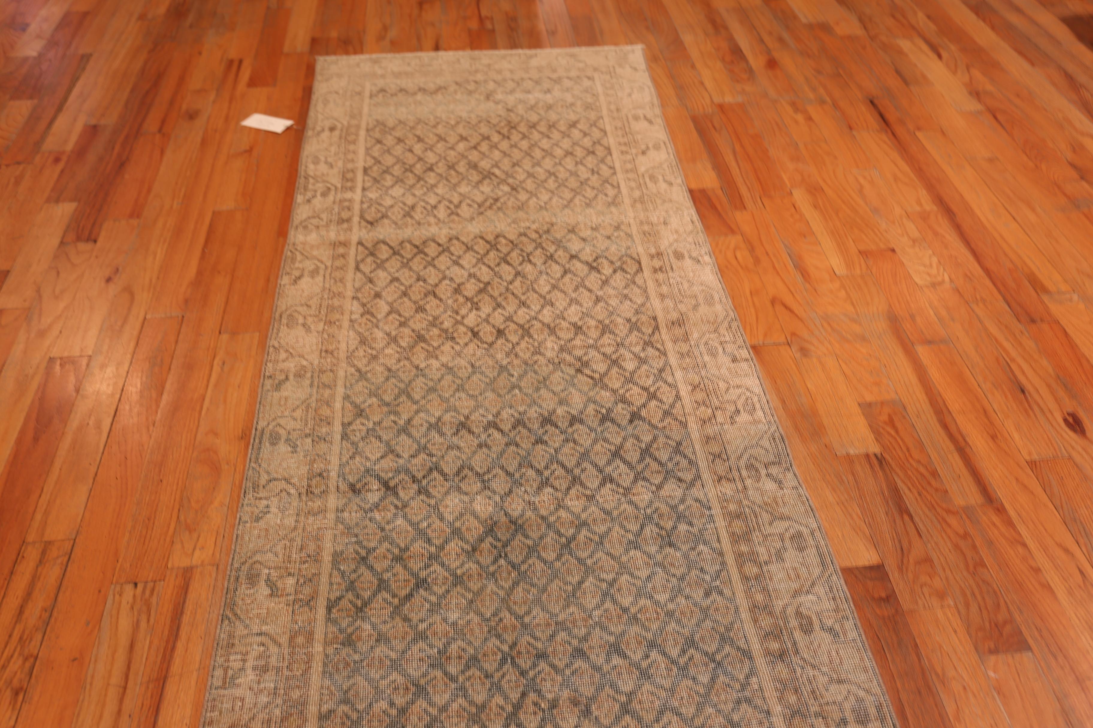 Nazmiyal Collection Diamond Antique Persian Malayer Läufer Teppich 3' 3