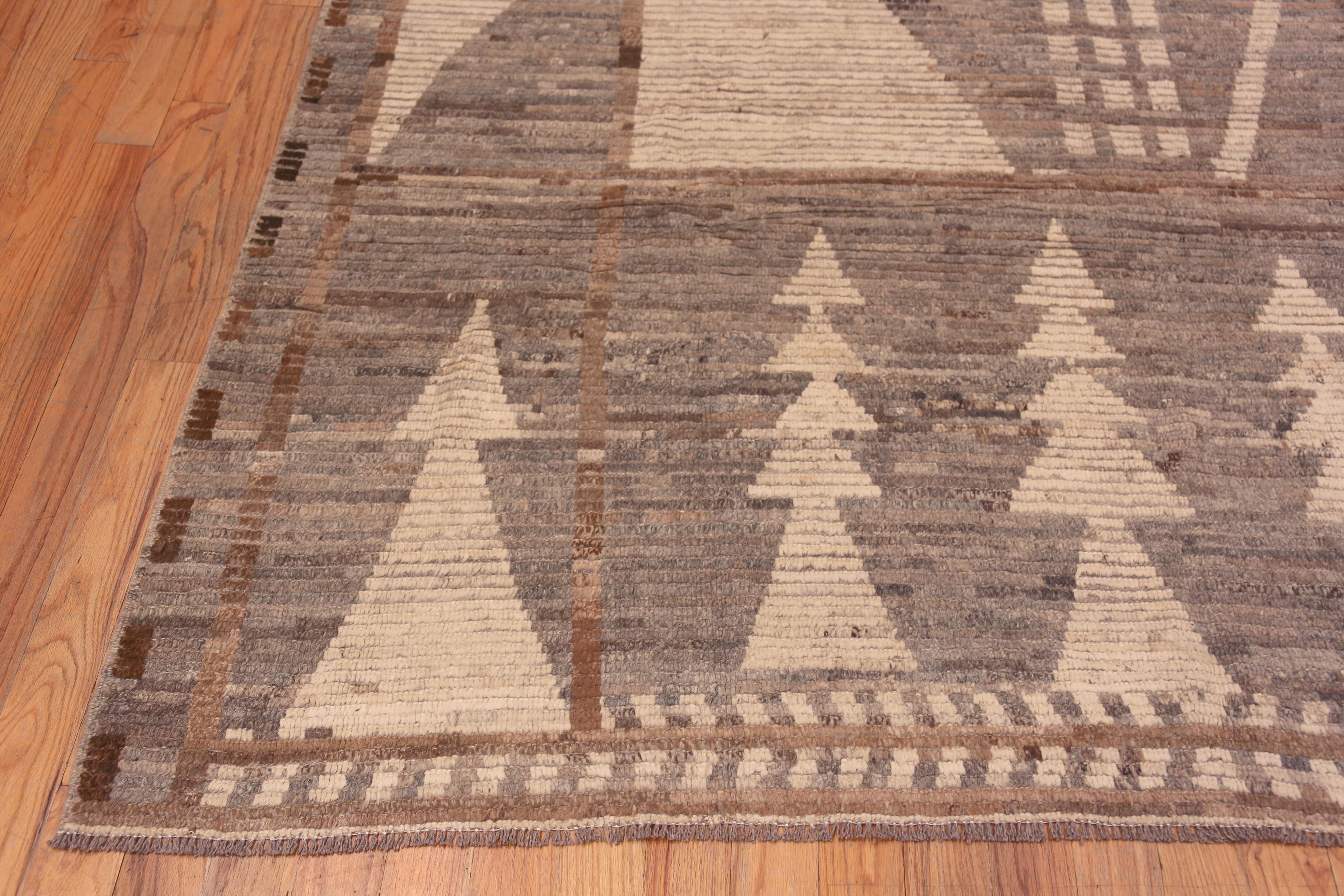 Laine The Collective Earthy & Brown Tribal Geometric Design Area Rug 7'3