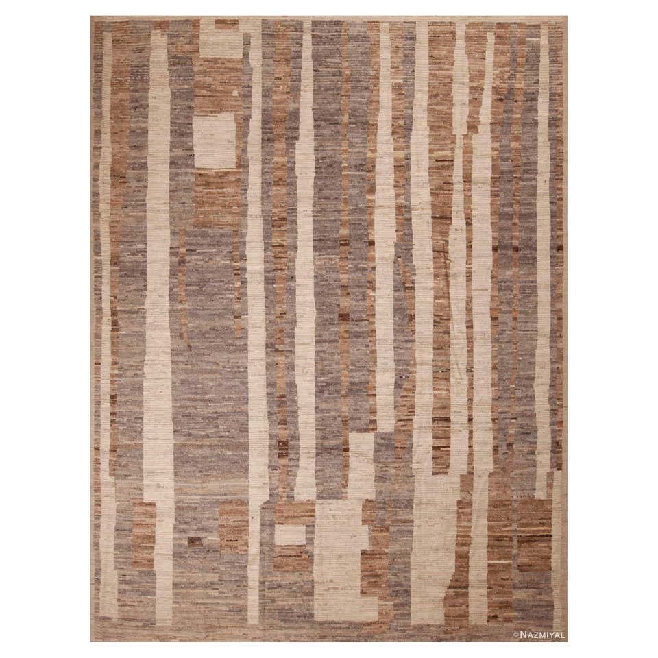Nazmiyal Collection Modern Minimalist Earthy Color Room Size Rug 10'5 ...